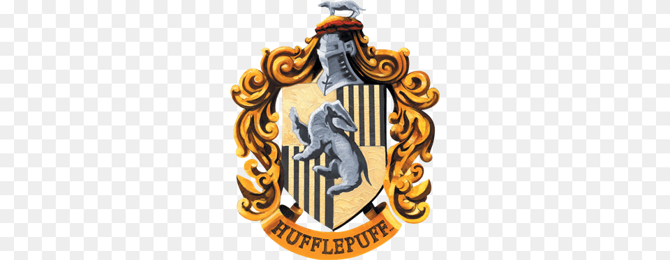 Hufflepuff Symbol Shared, Emblem, Badge, Logo Png Image