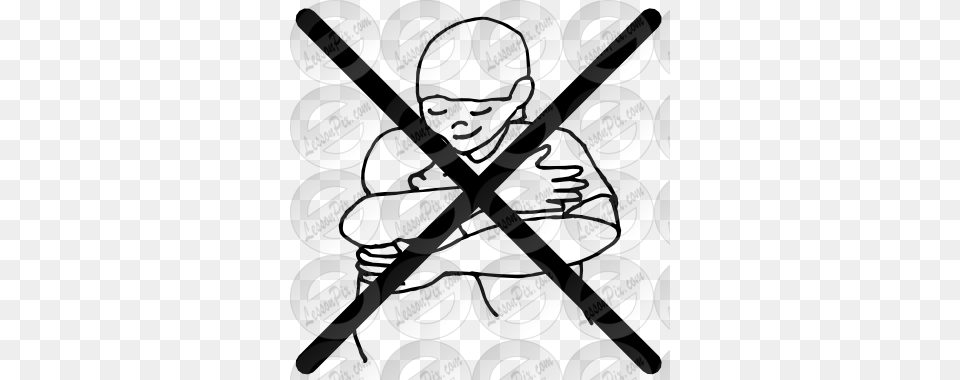 Hug Clipart Outline Not Run In The Classroom, Text, Disk, Lighting Png