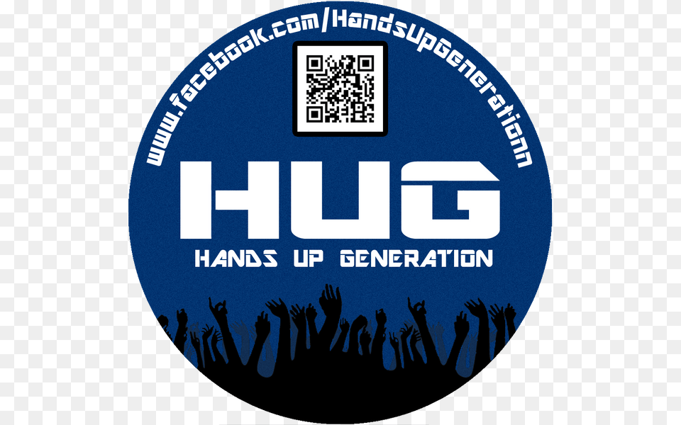 Hug Hands Up Generation, Qr Code, Logo Free Png Download