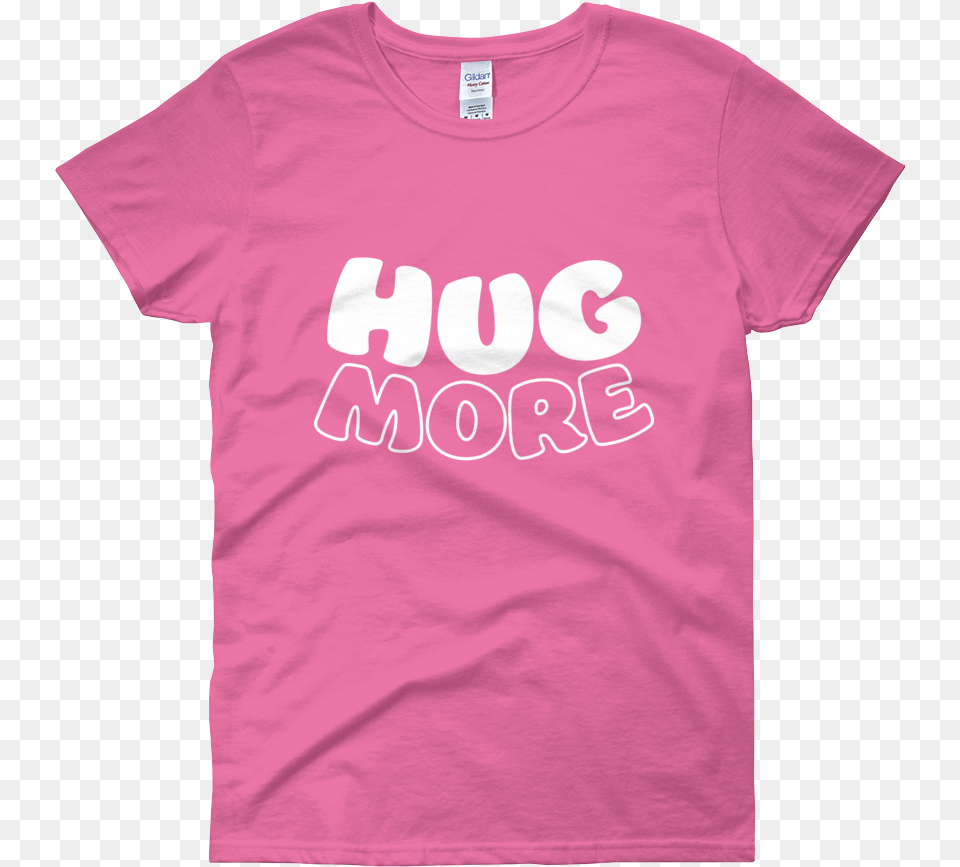 Hug More White Mockup Flat Front Azalea T Shirt, Clothing, T-shirt Free Transparent Png