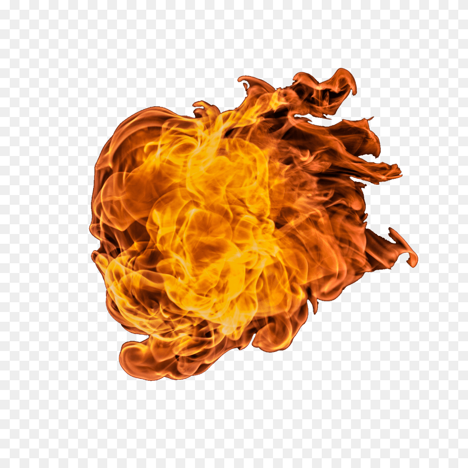 Huge Ball Of Fire, Flame, Person Free Transparent Png