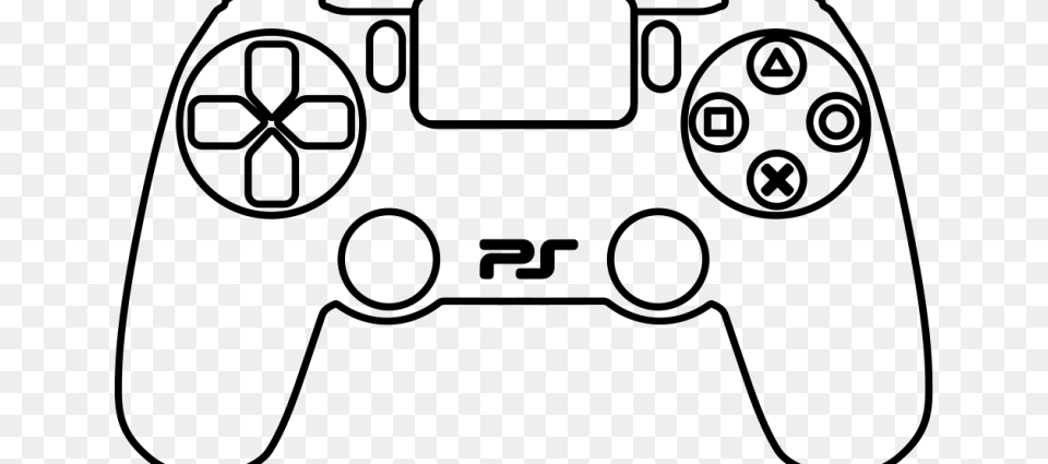 Huge Collection Of 39ps4 Drawing39 Drawing Of Ps4 Controller, Electronics, Gas Pump, Machine, Pump Png Image