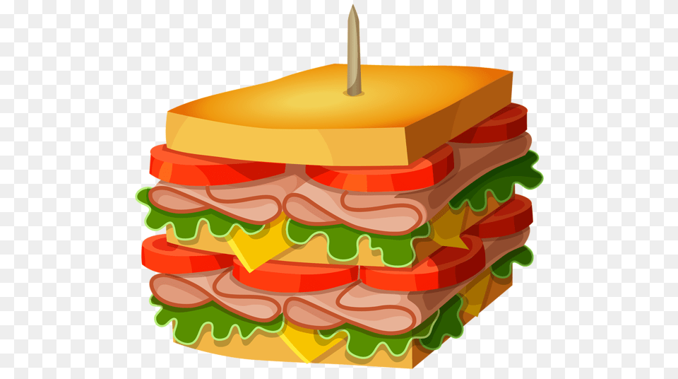 Huge Sandwich Vector Clipart Picture Pictures, Food, Lunch, Meal, Dynamite Free Png