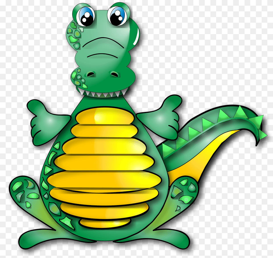 Huggable Crocodile Clipart, Pottery, Baby, Person, Face Free Png Download