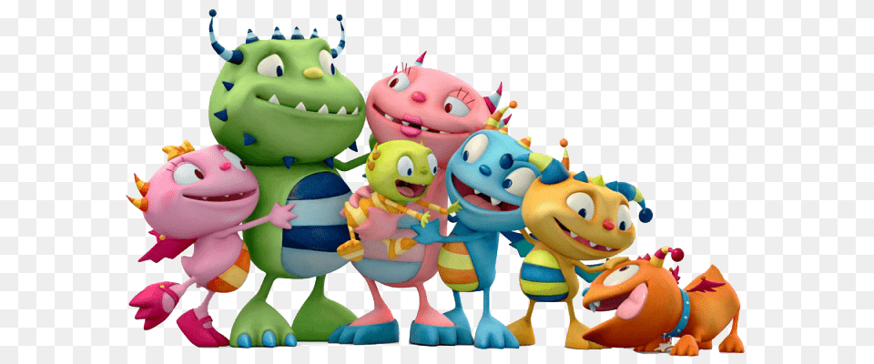 Hugglemonster Family, Plush, Toy Free Transparent Png