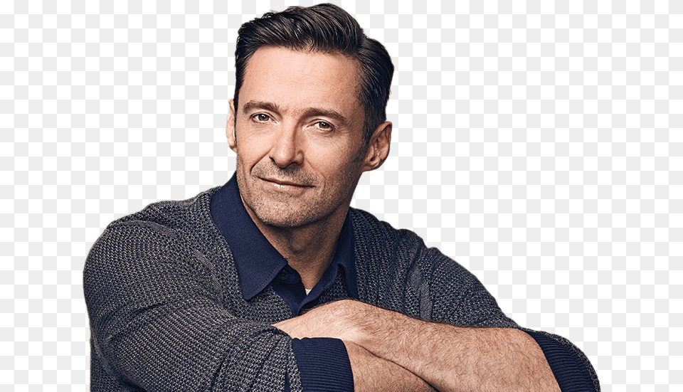 Hugh Jackman File Download Hugh Jackman As Wolverine And Greatest Showman, Smile, Face, Happy, Head Free Transparent Png
