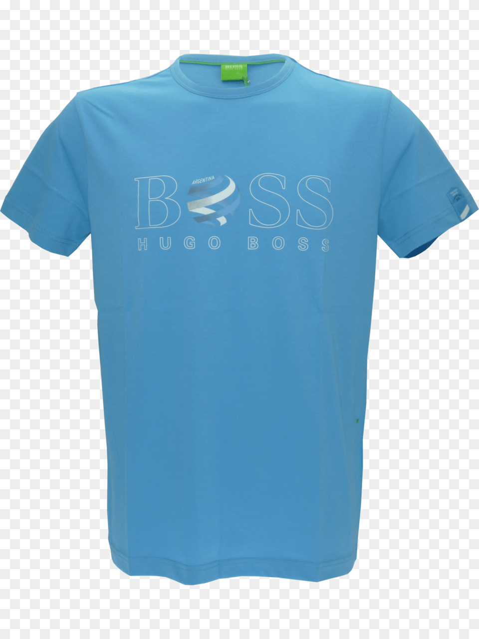 Hugo Boss Tee Flag T Shirt In Light Blue, Clothing, T-shirt Free Png