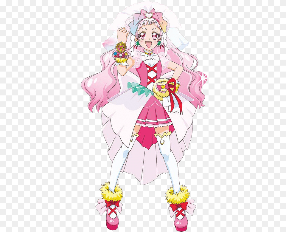 Hugtto Precure Cure Yell, Book, Comics, Publication, Adult Free Transparent Png