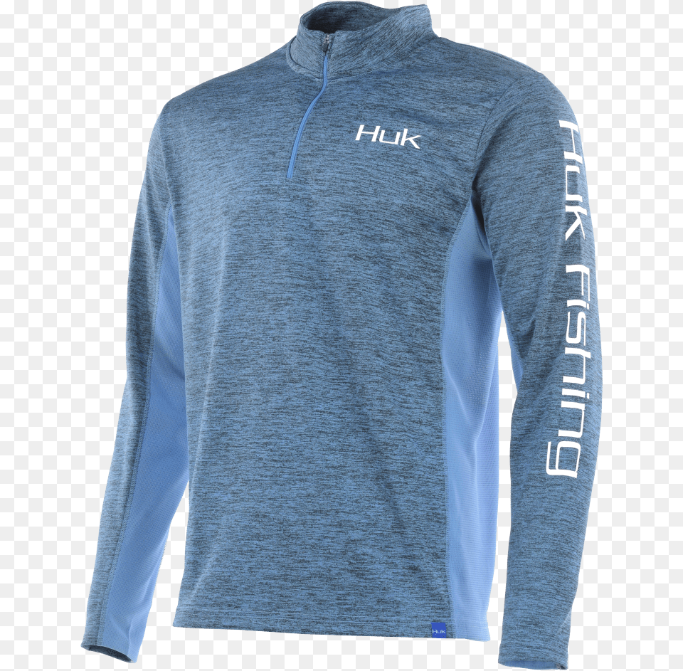 Huk Icon X Cold Weather 14 Zipclass Long Sleeved T Shirt, Clothing, Fleece, Long Sleeve, Sleeve Free Transparent Png