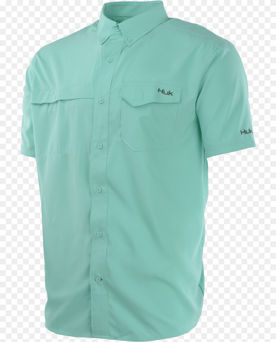 Huk Tide Point Short Sleeve Shirtclass Huk Button Up Shirts, Clothing, Shirt, Long Sleeve, Dress Shirt Free Png