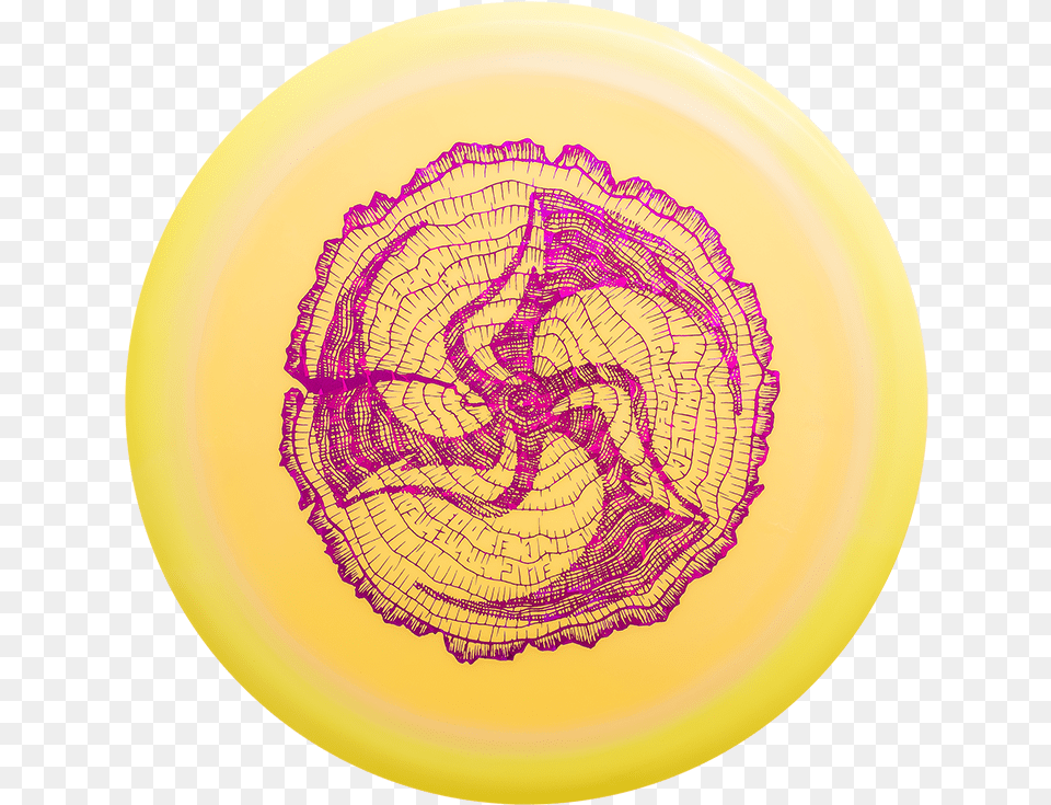 Huk Timber Swirly S Line Ddx Discmania C Line Pd Timber Huk, Frisbee, Plate, Toy Free Png