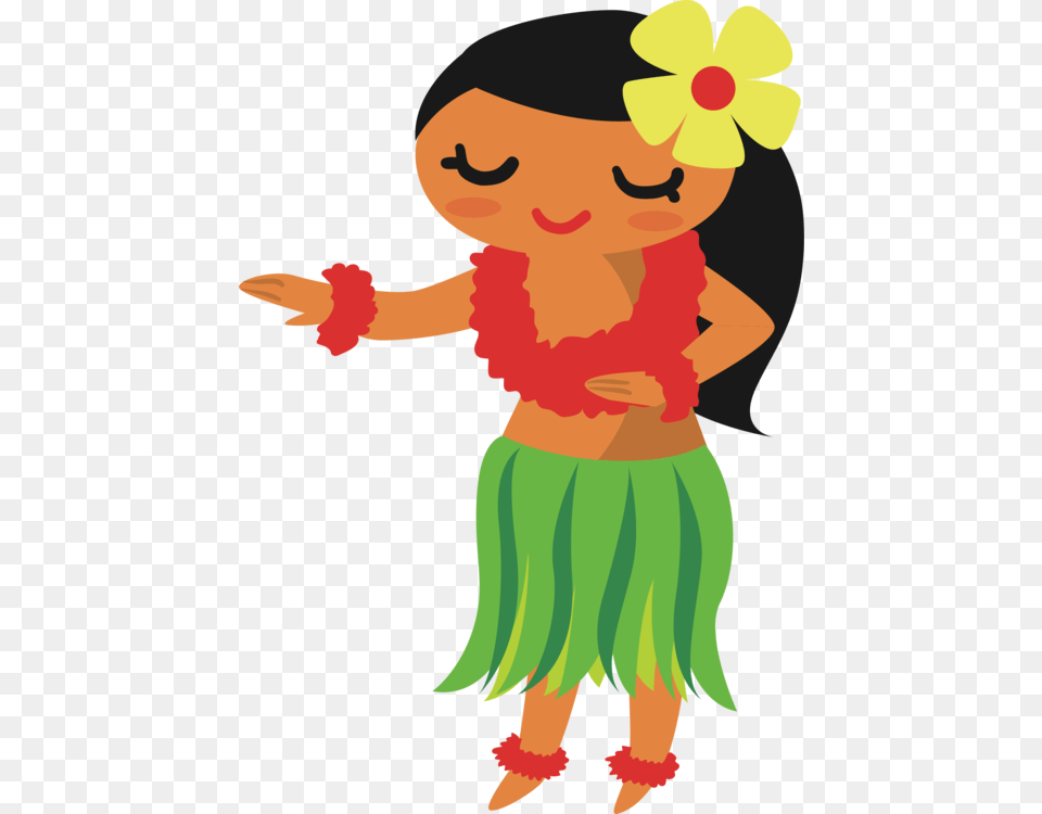Hula Dance Hawaii Art Drawing, Baby, Person, Toy, Flower Png
