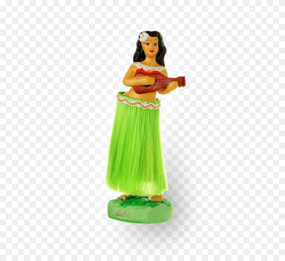 Hula Dancer Souvenir From Oahu Hula, Figurine, Adult, Female, Person Png
