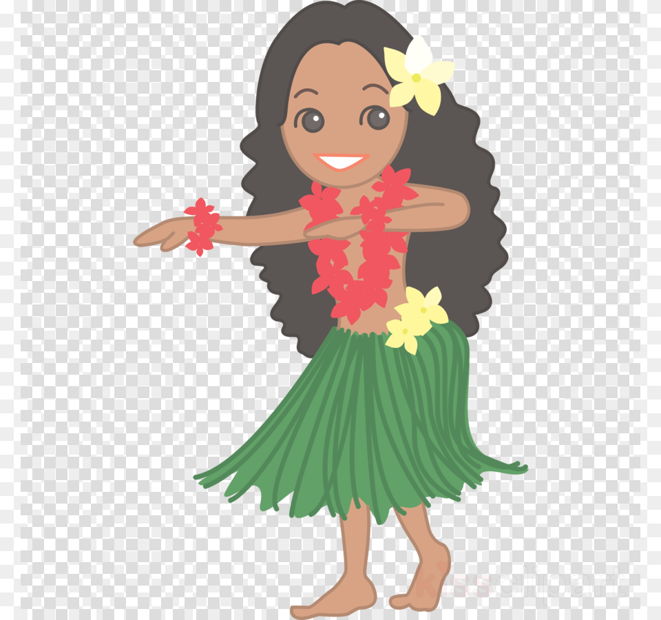 Hula Dancers Clipart Hula Dance Clip Art Hawaiian Dancer, Accessories, Flower, Flower Arrangement, Plant Png Image