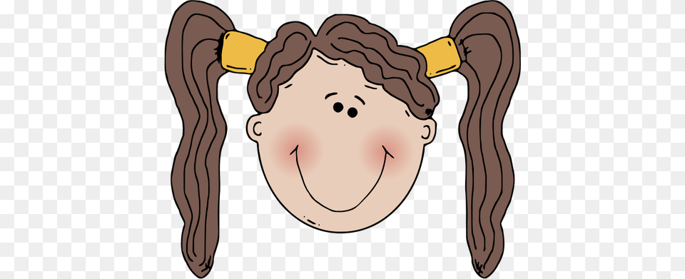 Hula Girl Clipart, Person, Face, Head Free Png