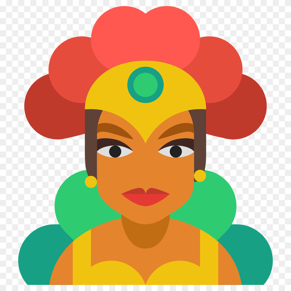 Hula Girl Icon, Face, Head, Person, Photography Png Image