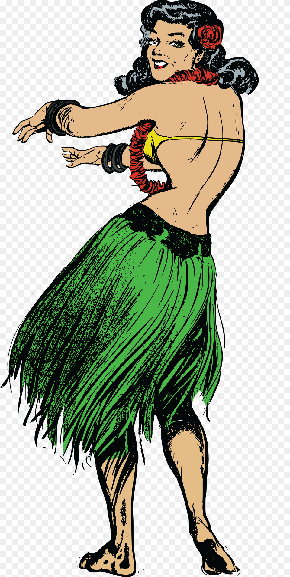 Hula Girl Transparent Background, Adult, Person, Woman, Female Png