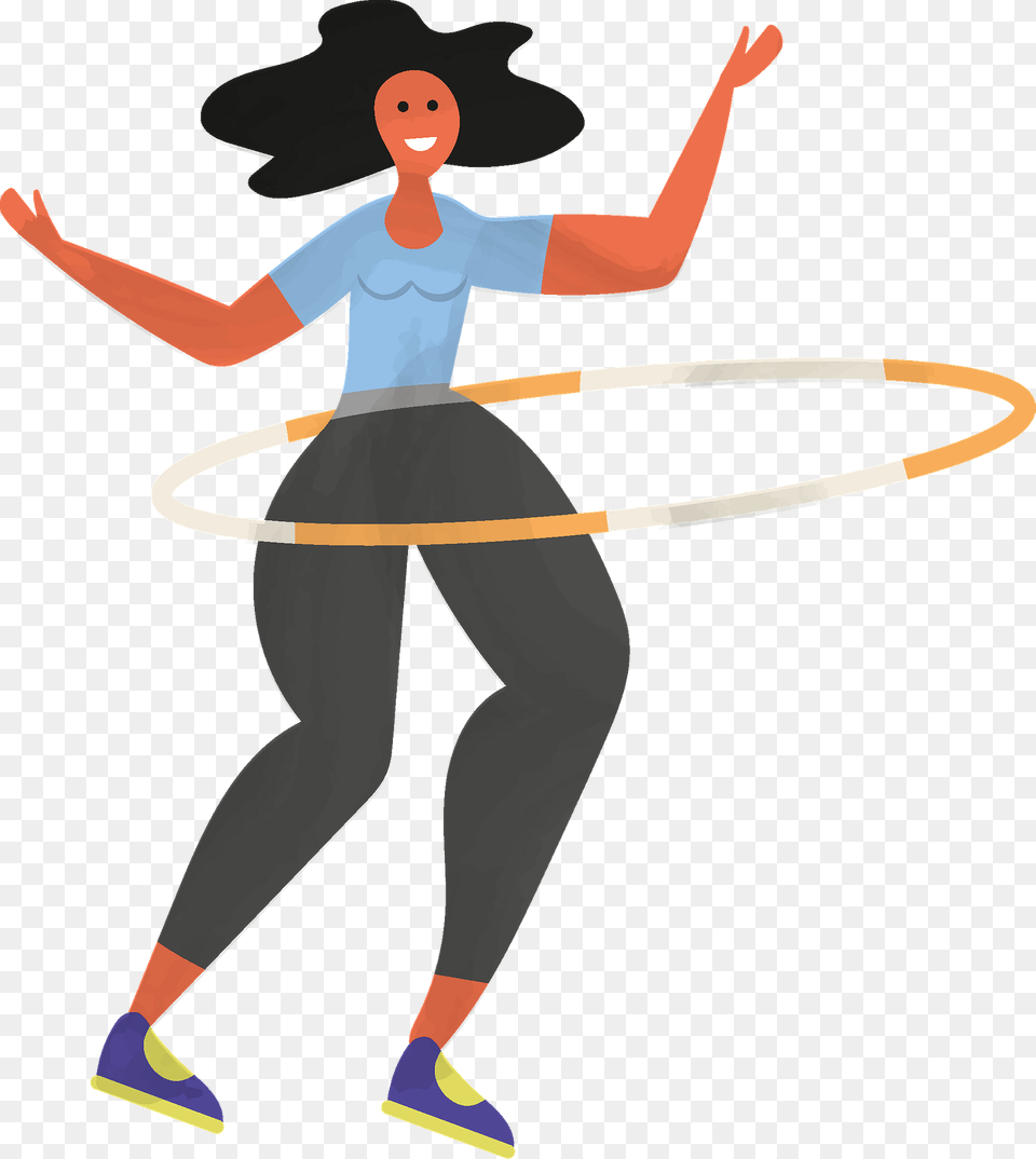 Hula Hoop Clipart, Toy, Person, Clothing, Footwear Free Transparent Png