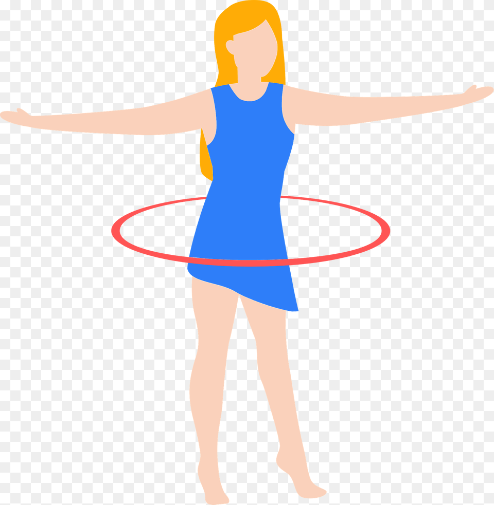 Hula Hoop Clipart, Person, Toy, Face, Head Png Image