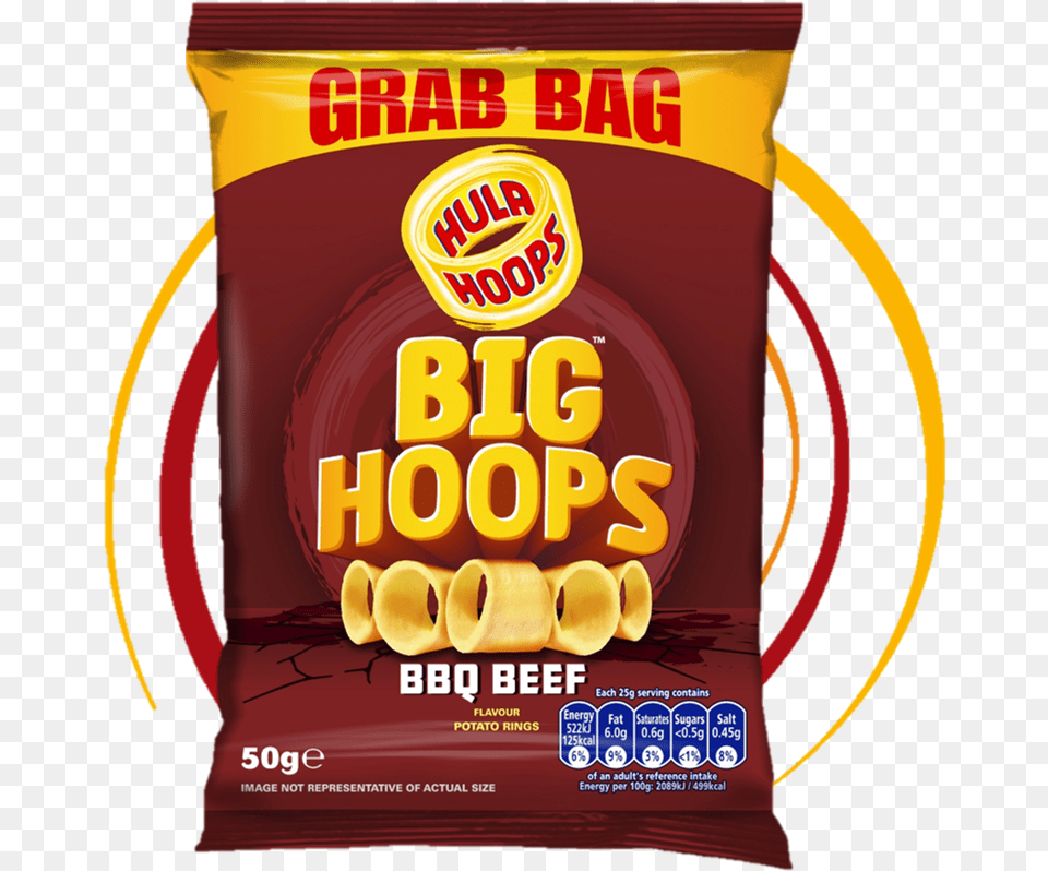 Hula Hoops Big Hoops, Food, Snack, Can, Tin Free Transparent Png