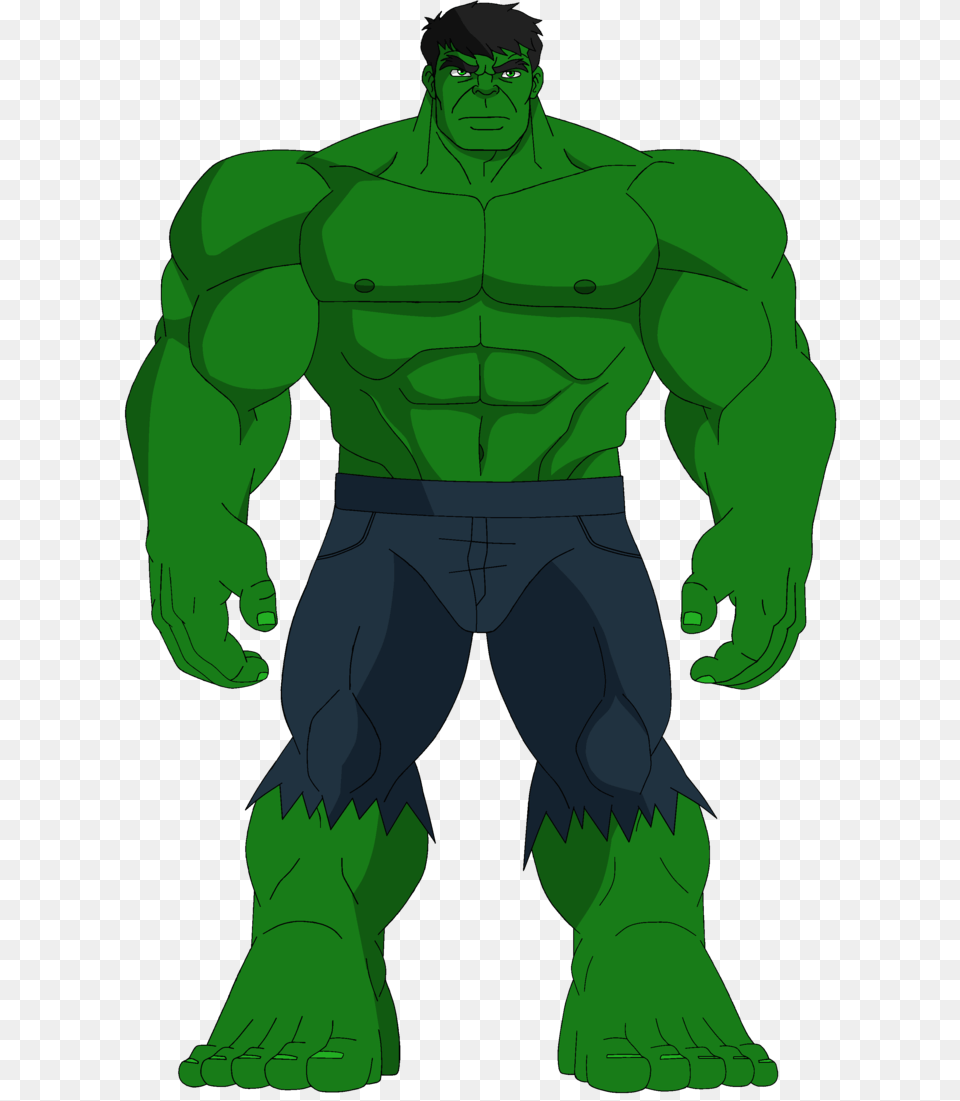 Hulk, Green, Adult, Male, Man Png