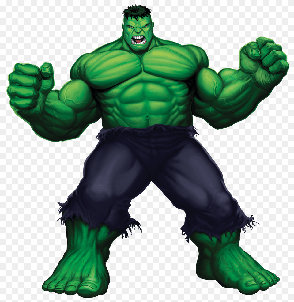 Hulk, Green, Adult, Person, Man Png Image
