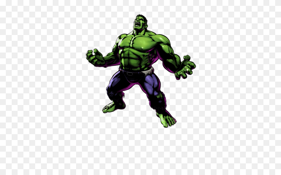 Hulk, Green, Adult, Male, Man Free Png Download