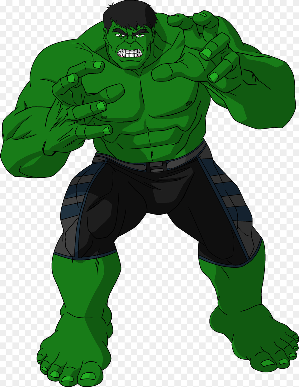 Hulk Age Of Ultron Cartoon, Green, Baby, Person, Face Png Image