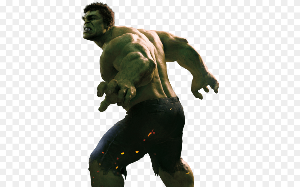 Hulk Avengers 1, Back, Body Part, Finger, Hand Free Png Download