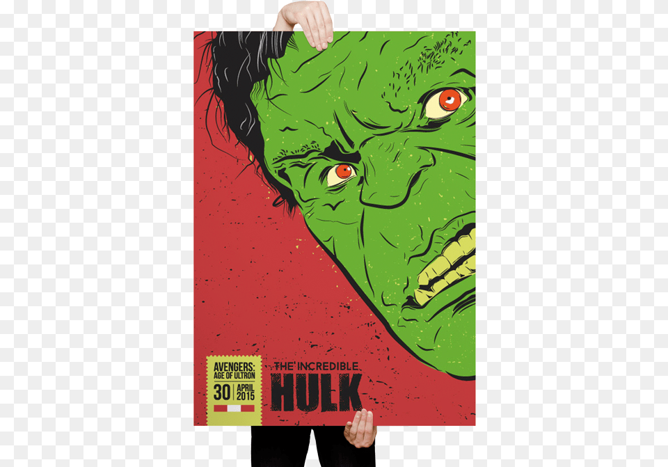 Hulk Avengers Age Of Ultron, Advertisement, Publication, Book, Comics Free Png Download