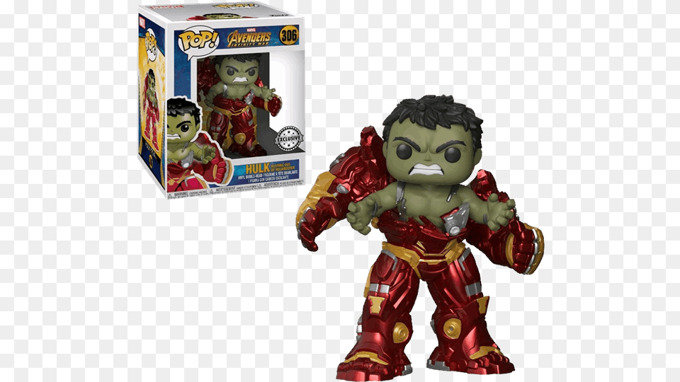 Hulk Busting Out Of Hulkbuster Funko, Baby, Person, Toy, Face Free Png Download