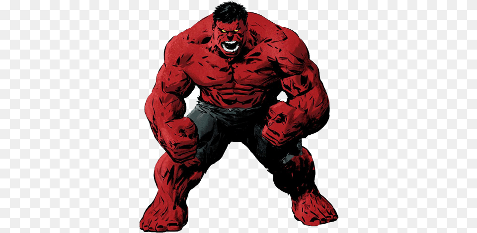 Hulk Clip Art Black And White Free Red Hulk, Adult, Male, Man, Person Png