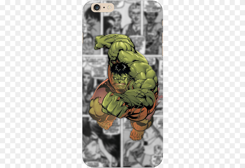 Hulk Comic Phone Cover Hulk Comic Wallpaper Iphone, Book, Comics, Publication, Person Png Image