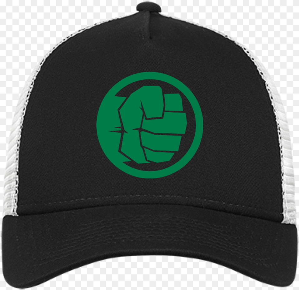 Hulk Fist Graphic New Era Snapback Trucker Cap Embroidered Emblem, Baseball Cap, Clothing, Hat, Body Part Png Image