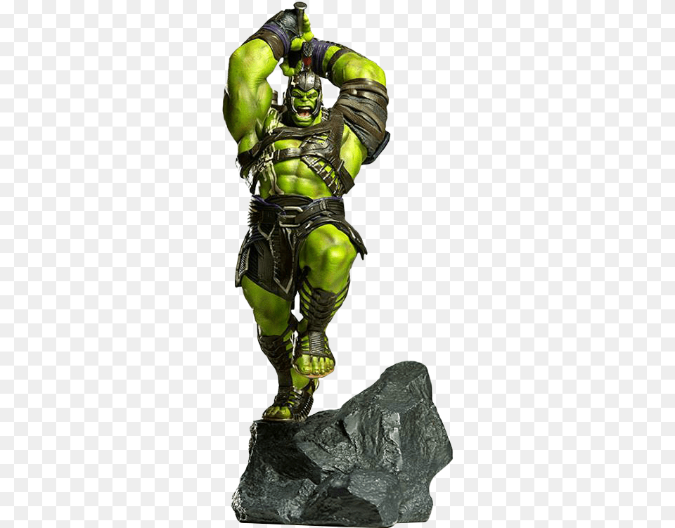 Hulk Gladiador Iron Studios, Adult, Male, Man, Person Free Png