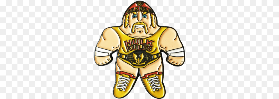 Hulk Hogan Wrestling Buddy Pin Professional Wrestling, Baby, Person, Clothing, Glove Free Transparent Png