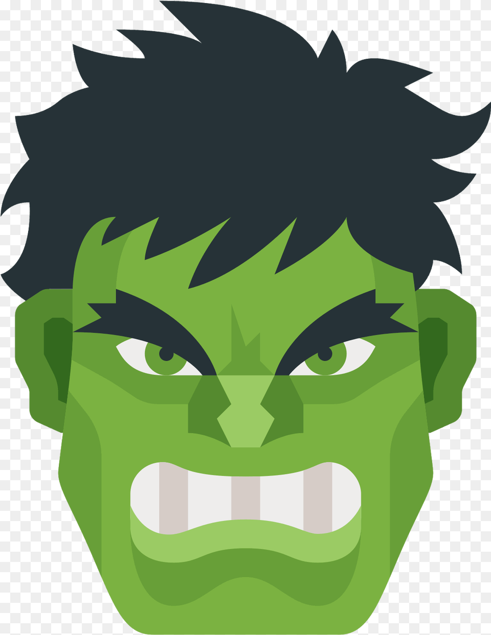 Hulk Icon Emoji Face Hulk Face, Green, Person, Head, Photography Png