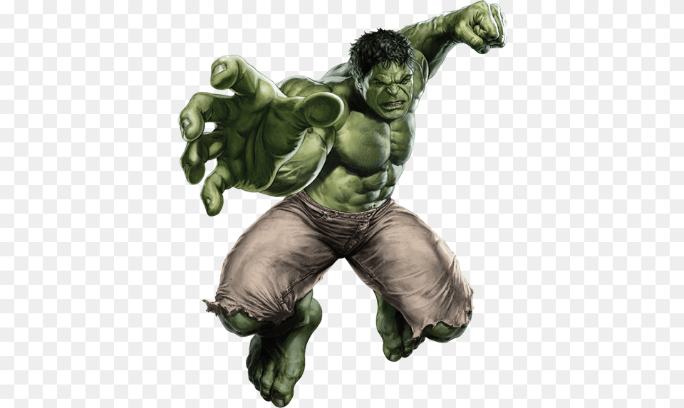 Hulk Incredible Hulk Wall Crack V001 Magic Window Wall Sticker, Adult, Male, Man, Person Png