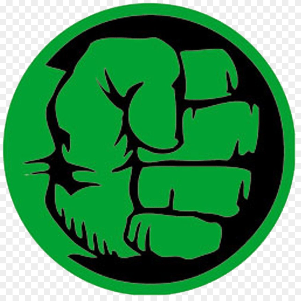 Hulk Logo Clipart Black Widow Symbol, Body Part, Hand, Person, Fist Free Png