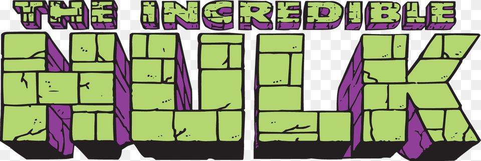 Hulk Logo Incredible Hulk Comic Font, Green, Purple, Book, Comics Free Png Download