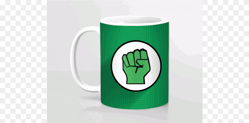 Hulk Logo Printed Mug Mug, Body Part, Cup, Hand, Person Free Png