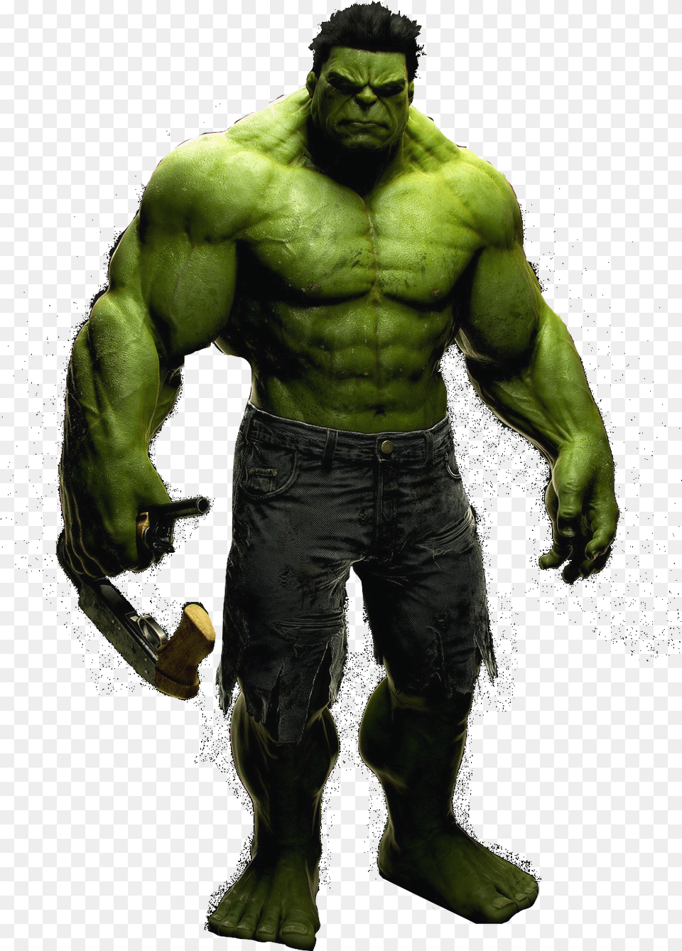 Hulk Marvel Copied Dc Characters, Adult, Back, Body Part, Male Free Png