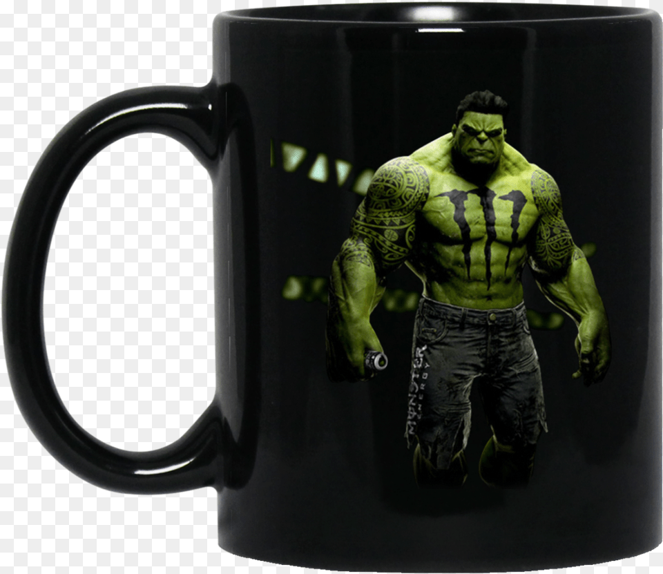 Hulk Mug Monster Energy Coffee Mug Tea Mug Hulk Monster Energy, Cup, Adult, Man, Male Free Png Download
