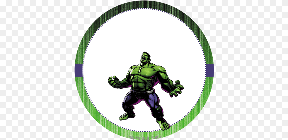 Hulk Party Party Printables Tags Hulk Cartoon, Green, Adult, Male, Man Png Image