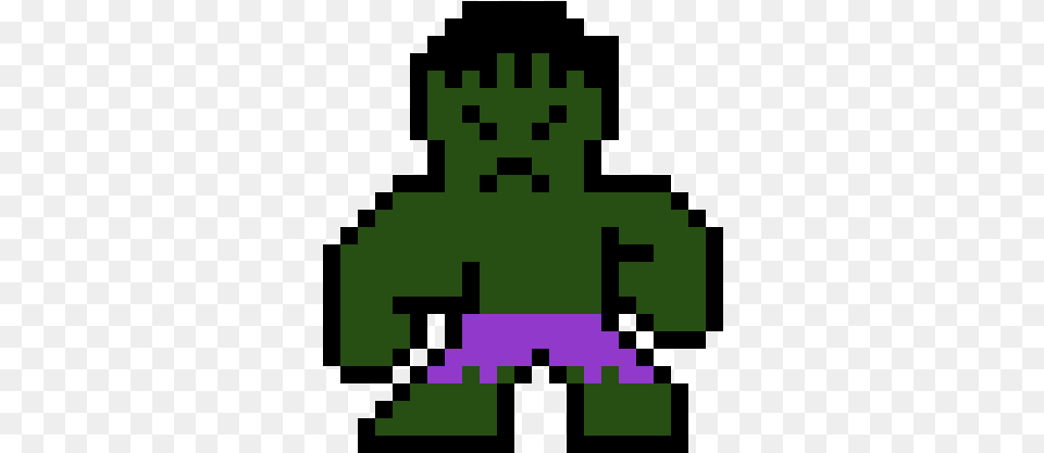 Hulk Pixel Art 11th Doctor Pixel Art, Green, Purple, First Aid, Qr Code Png Image