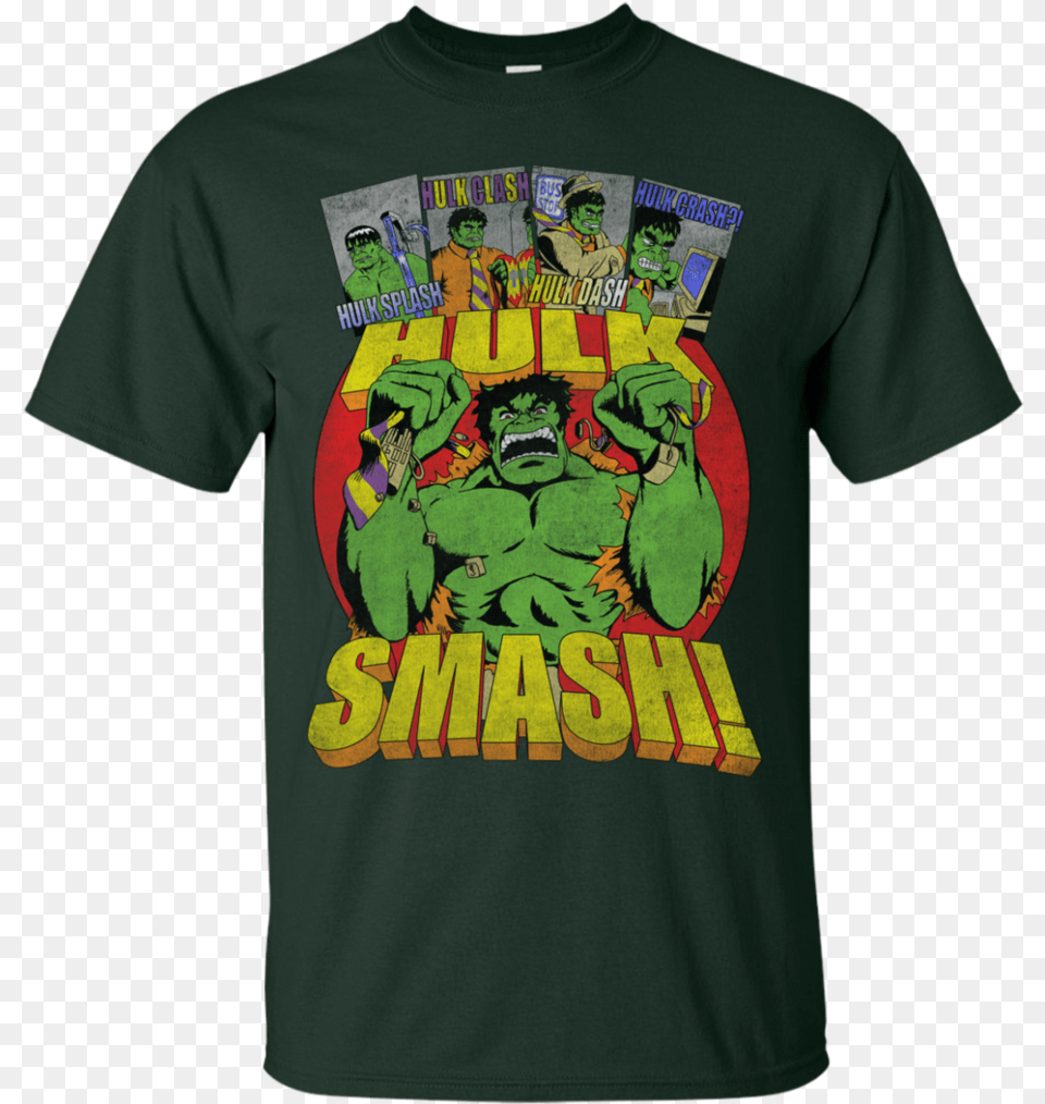 Hulk Smash The System Hulk Smash T Shirt Amp Hoodie T Shirt, Clothing, T-shirt, Person, Animal Free Png