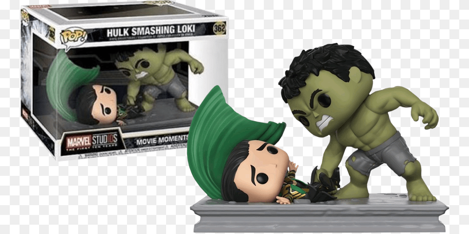 Hulk Smashing Loki Funko, Adult, Female, Person, Woman Free Png