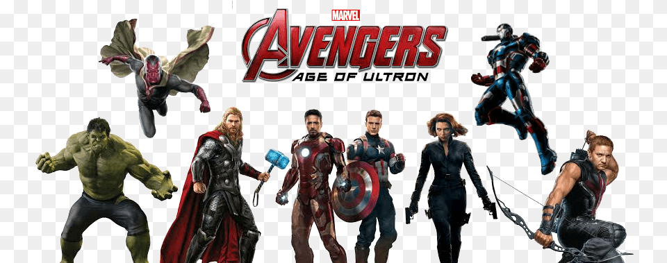 Hulk Spider Man Ultron Avengers Transparent Background Avenger, Adult, Female, Person, Woman Free Png