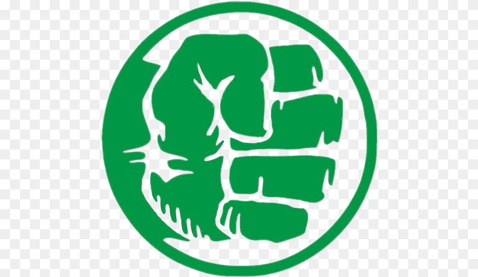 Hulk Transparent Hulk Logo, Body Part, Hand, Person, Fist Free Png Download