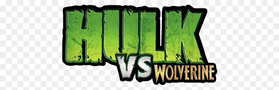 Hulk Vs Wolverine Logo, Green Free Png Download
